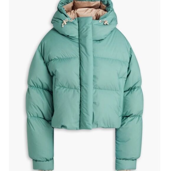 Cordova Aomori Ski Jacket Cropped Puffer Jacket NWT Medium Balsam Mint Green - Picture 3 of 9
